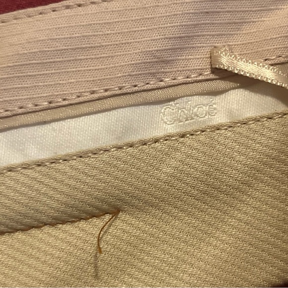 Chloé Red Wide Leg Trousers - Picture 9 of 9